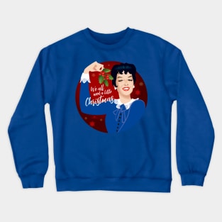 A Liittle Auntie Mame Christmas Crewneck Sweatshirt